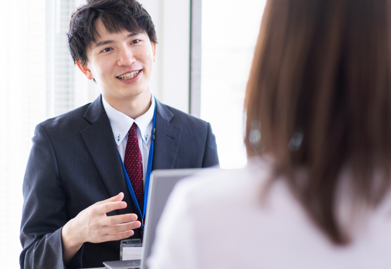 専任の担当者がヒアリング・お仕事のご紹介